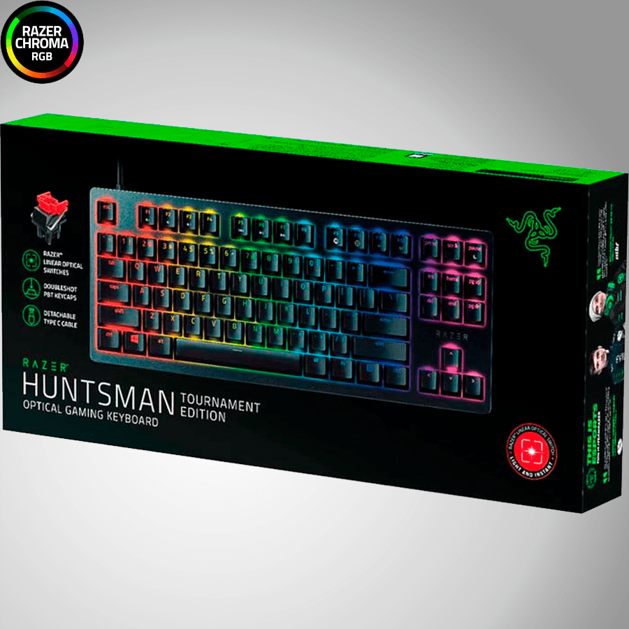 Teclado Razer Huntsman Tournament Edition Mecánico Chroma(P163B)