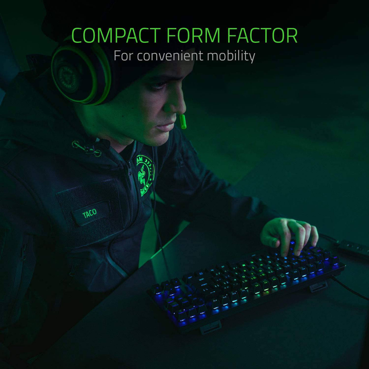 Teclado Razer Huntsman Tournament Edition Mecánico Chroma(P163B)