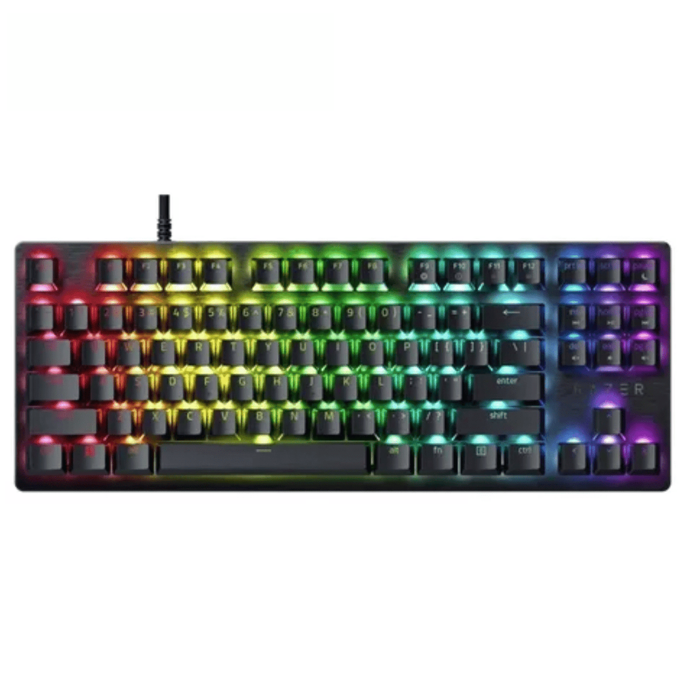 Teclado Razer Huntsman V3 X Tkl Opto Mechanical Switch Purple Español Negro - Achorao