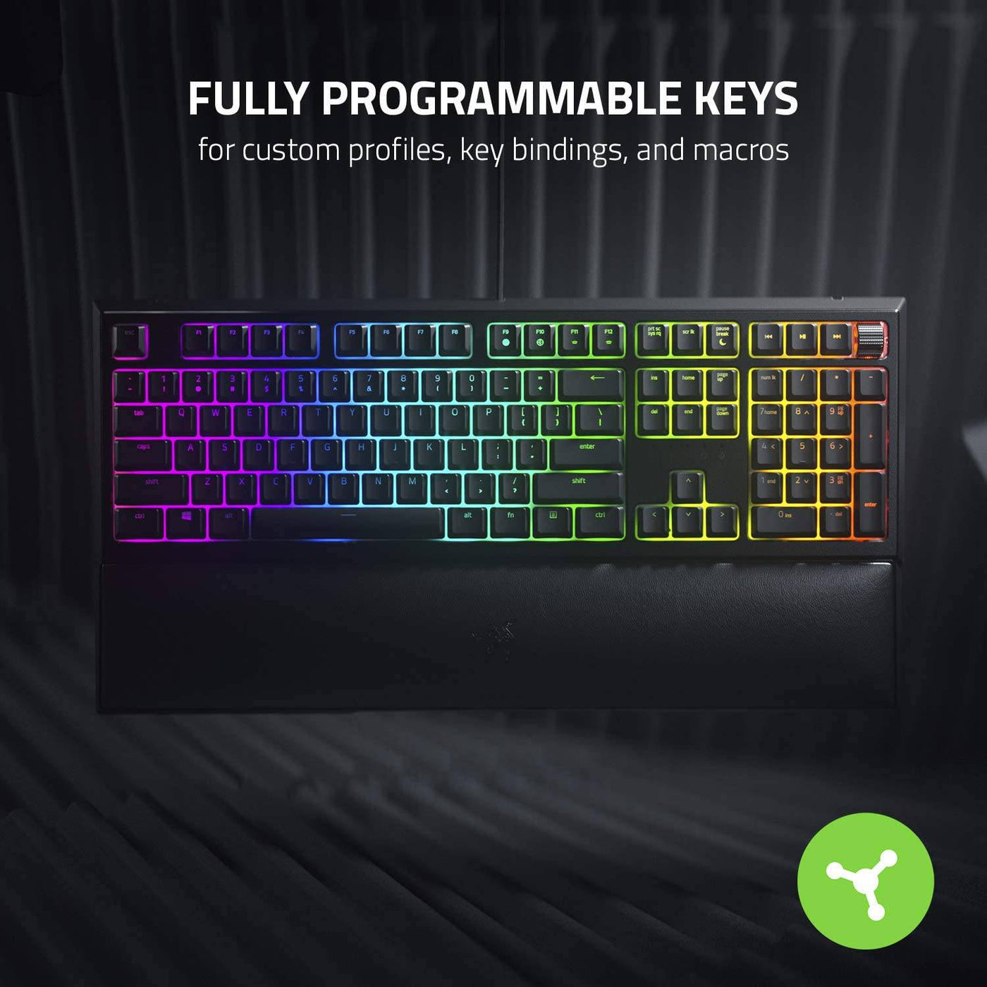 Teclado Razer Ornata V2 RGB Mecha-Membrane Chroma Black(P163B)