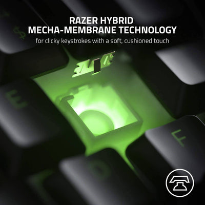 Teclado Razer Ornata V2 RGB Mecha-Membrane Chroma Black(P163B)