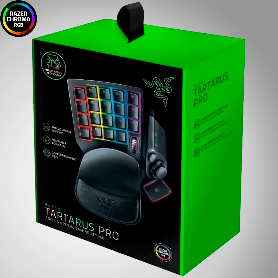 Teclado Razer Tartarus Pro Chroma Black 32 Botones Program(P163B)