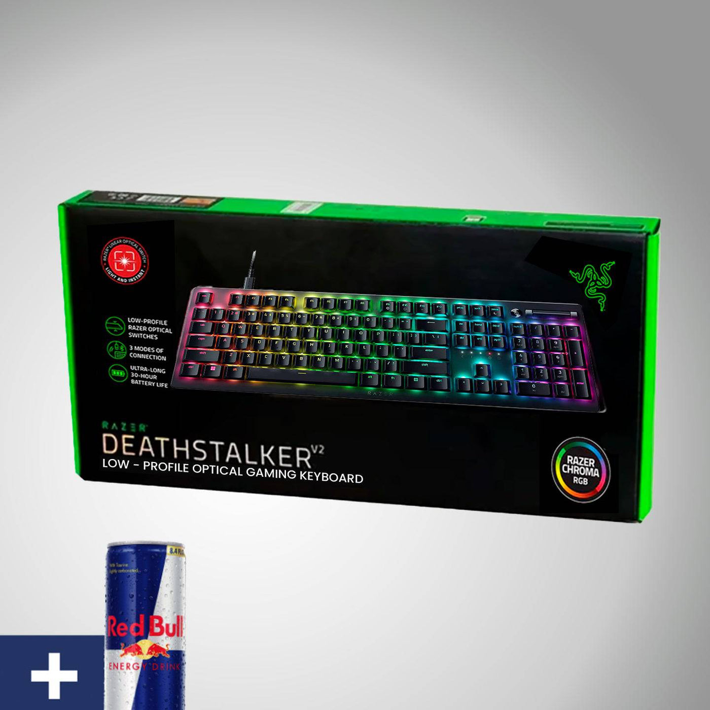 Teclado Sp Razer Deathstalker V2 Switch Rojo chroma(P163B)