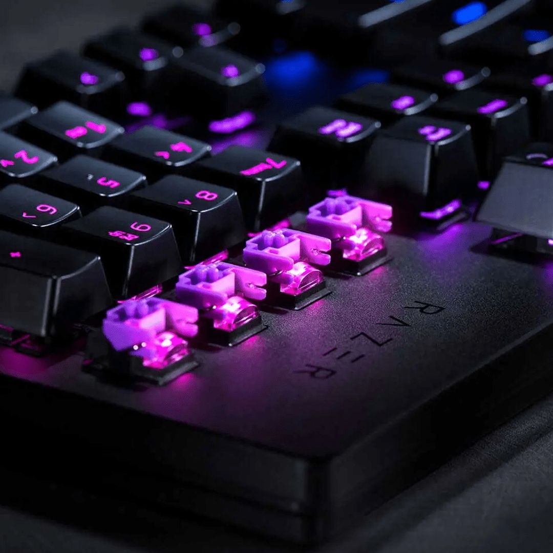 Teclado SP Razer Huntsman V2 RGB Optical Purple Switch Chroma(P163B)