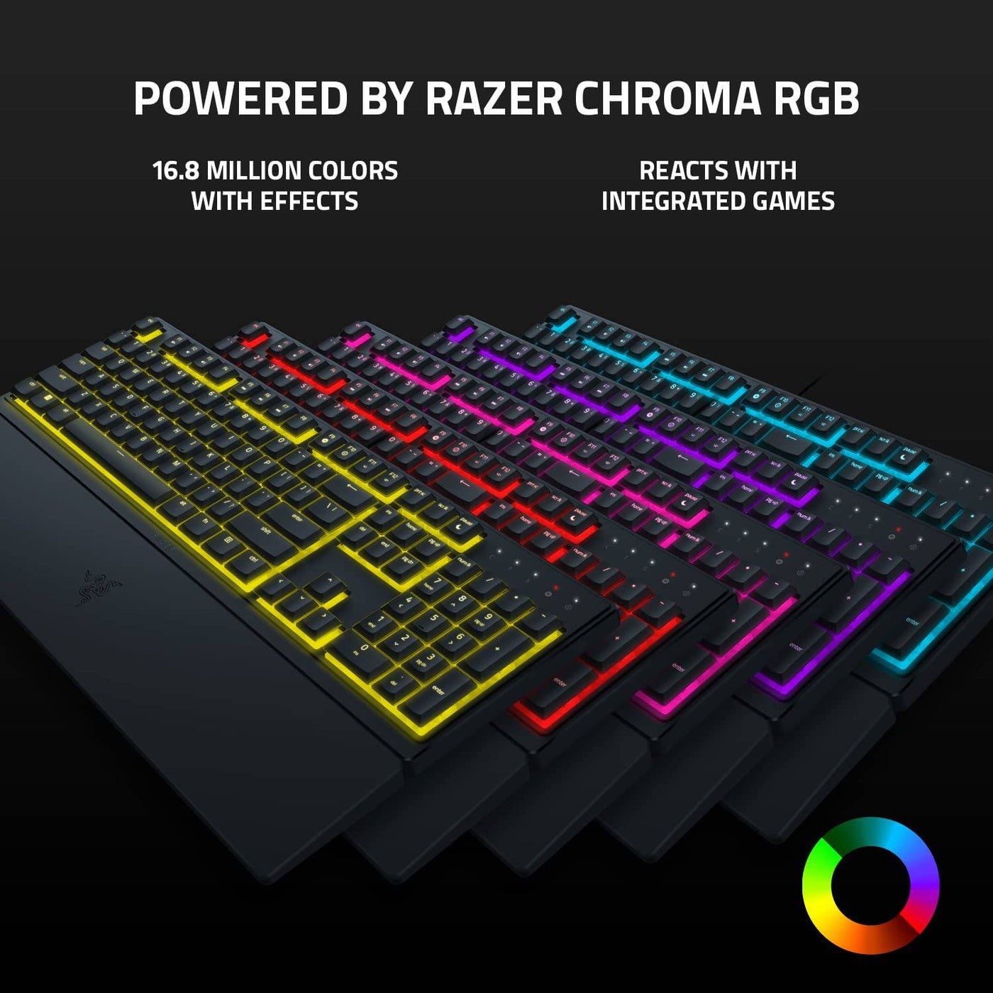 Teclado SP Razer Ornata V3 X Membrane Low Profile Chroma Rgb - Achorao