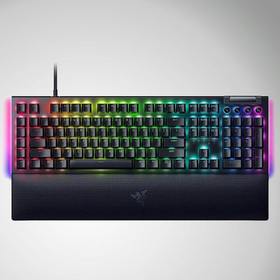 Teclado US Razer Blackwidow V4 Mechanical Chroma Black - Achorao