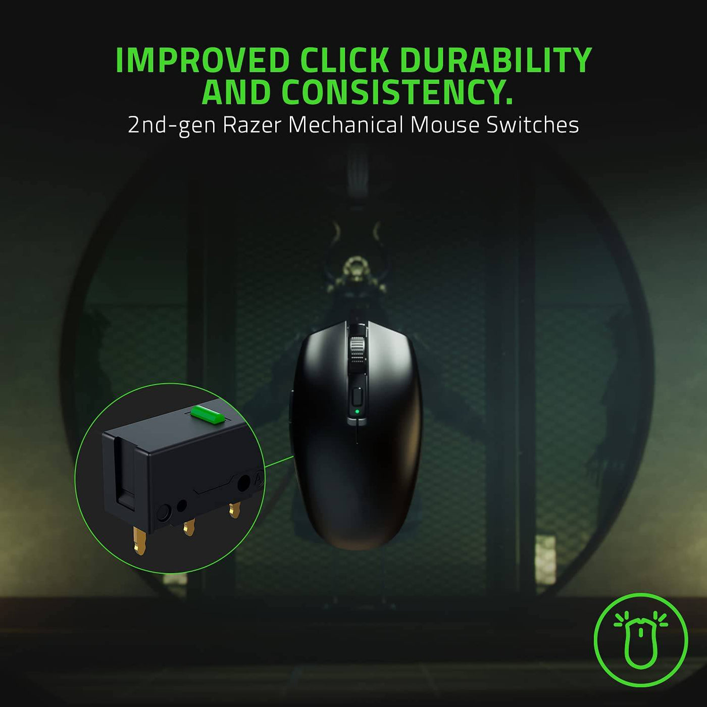 Mouse Razer Orochi V2 Inalámbrico Hyperspeed 18K DPI 2.4Ghz