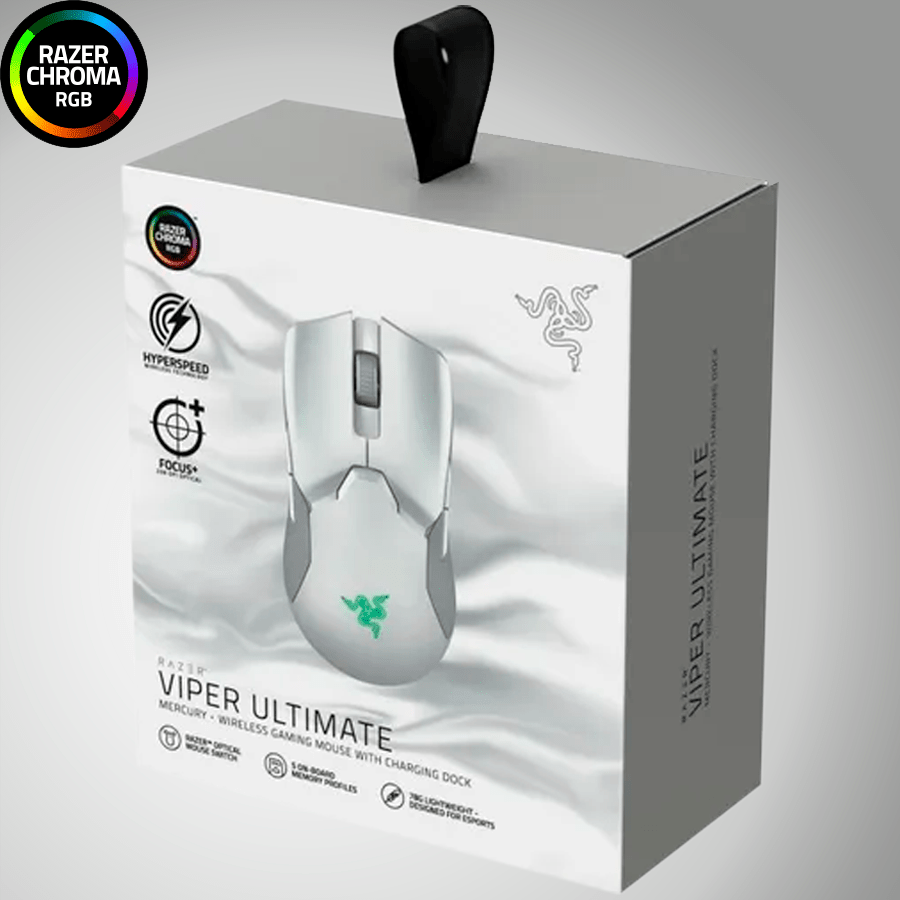 Mouse Razer Viper Ultimate Inalambrico Hyperspeed Focus+