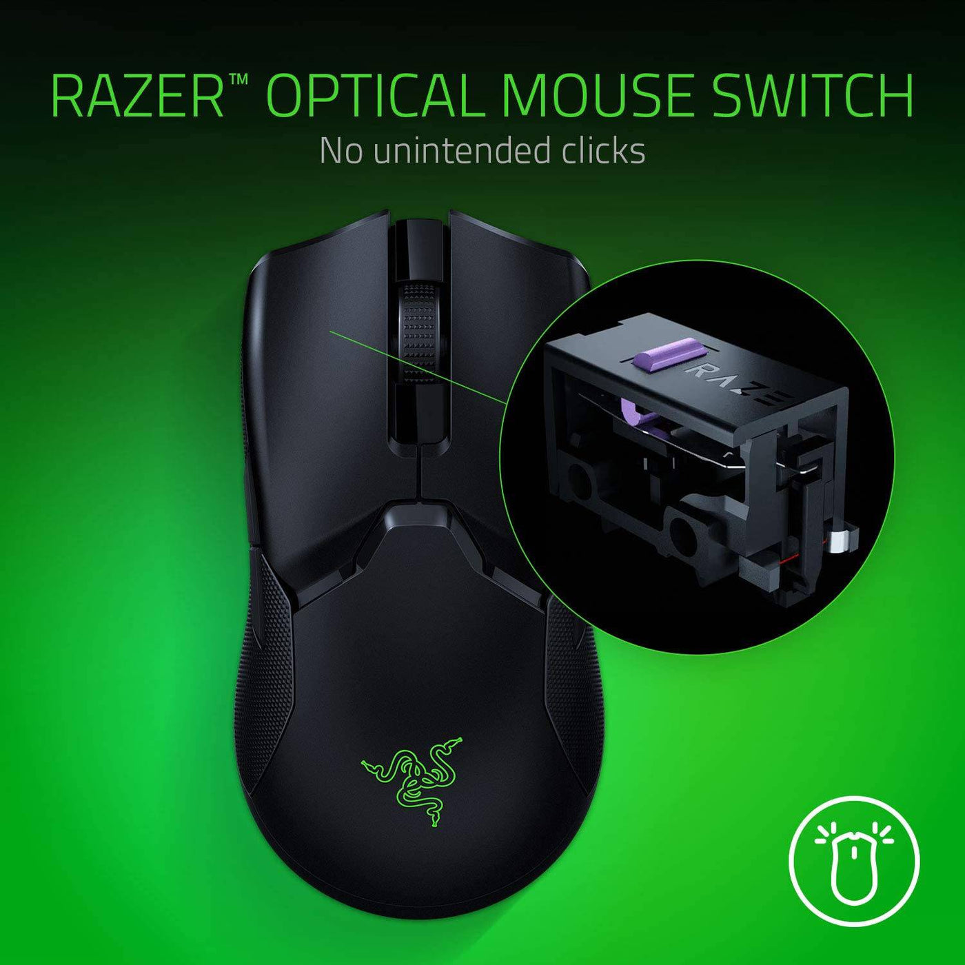 Mouse Razer Viper Ultimate Inalambrico Hyperspeed Focus+ - Achorao