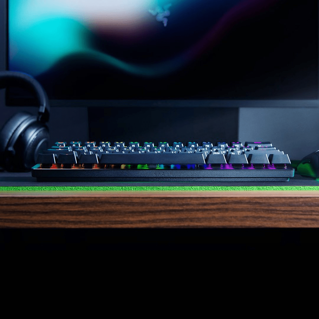 Teclado Razer Huntsman Mini 60% Mecánico RGB(P163B)