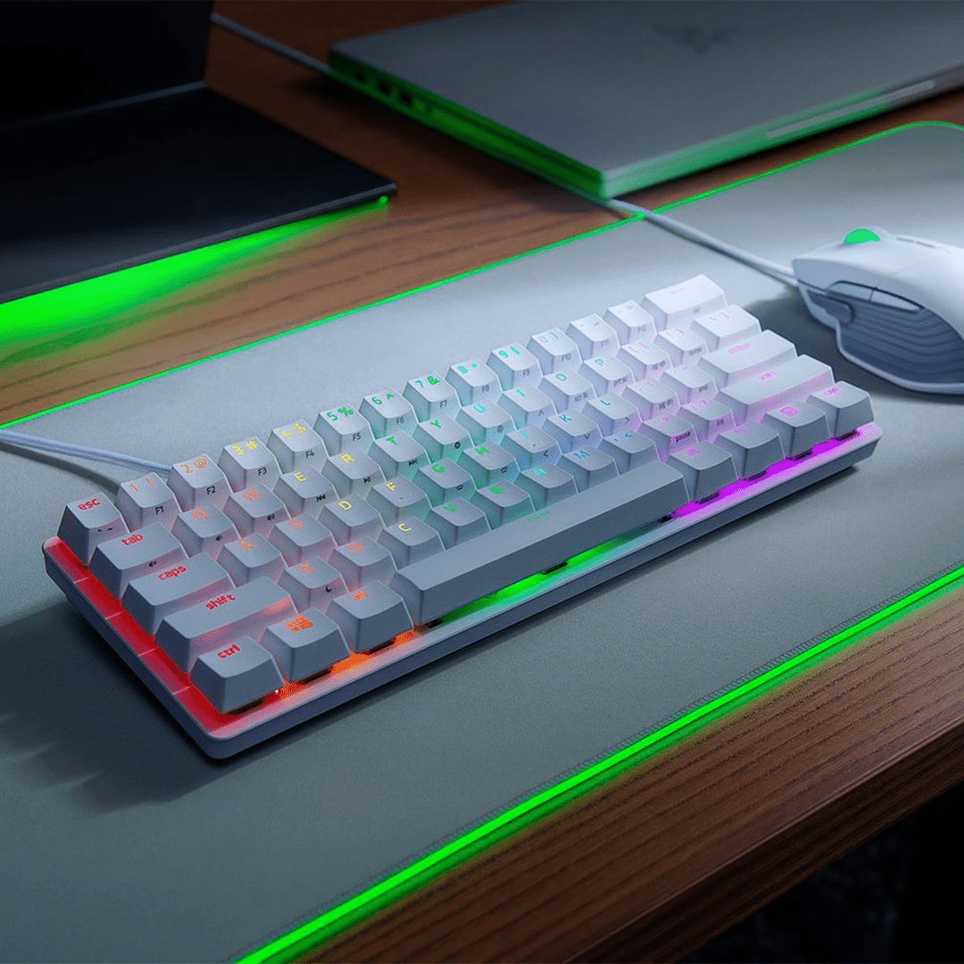 Teclado Razer Huntsman Mini 60% Mecánico RGB(P163B)