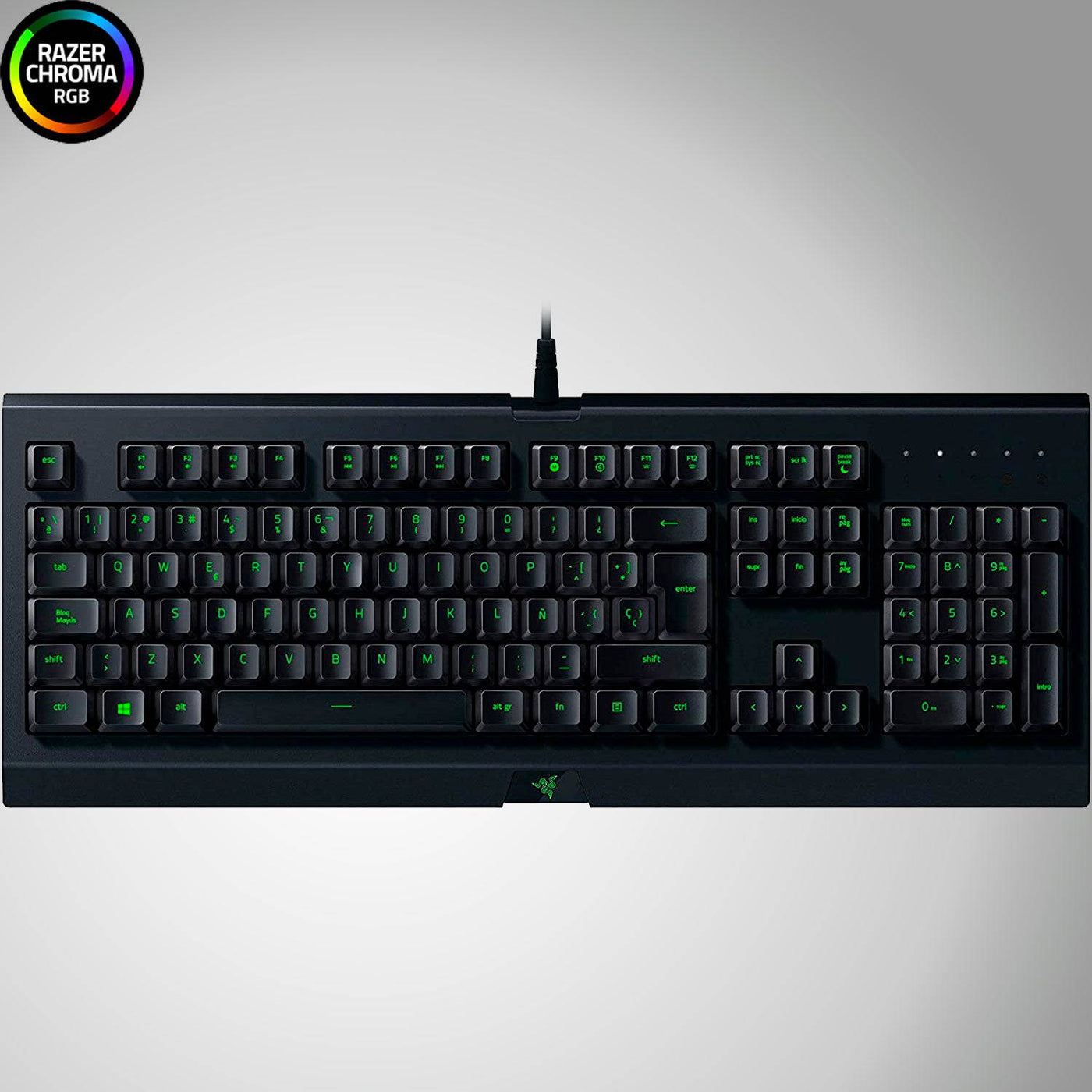 Teclado Razer Cynosa Lite Essential Resistente Derrames(P163B)