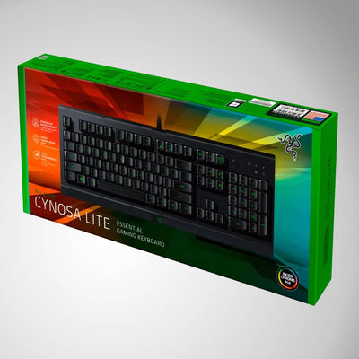 Teclado Razer Cynosa Lite Essential Resistente Derrames(P163B)