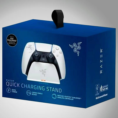 Cargador Razer Quick Charging Stand p/ Control Ps5 10w(P163B) - Achorao