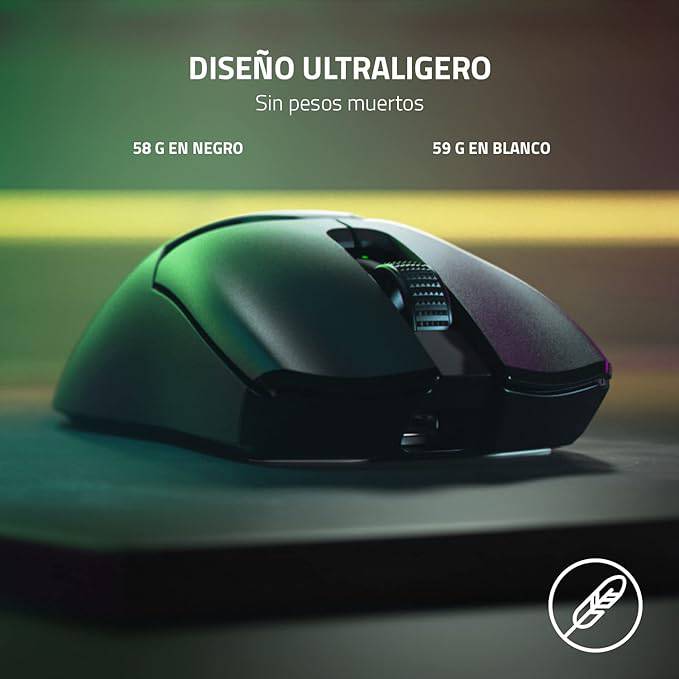 Mouse Razer Viper V2 Pro 30K DPI Multi-Dispositivo 80H Wireless / USB-C Switch Optico 90M