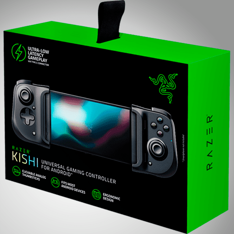 Control Razer Kishi Black Analógico P/ Smartphone CoD PUBG