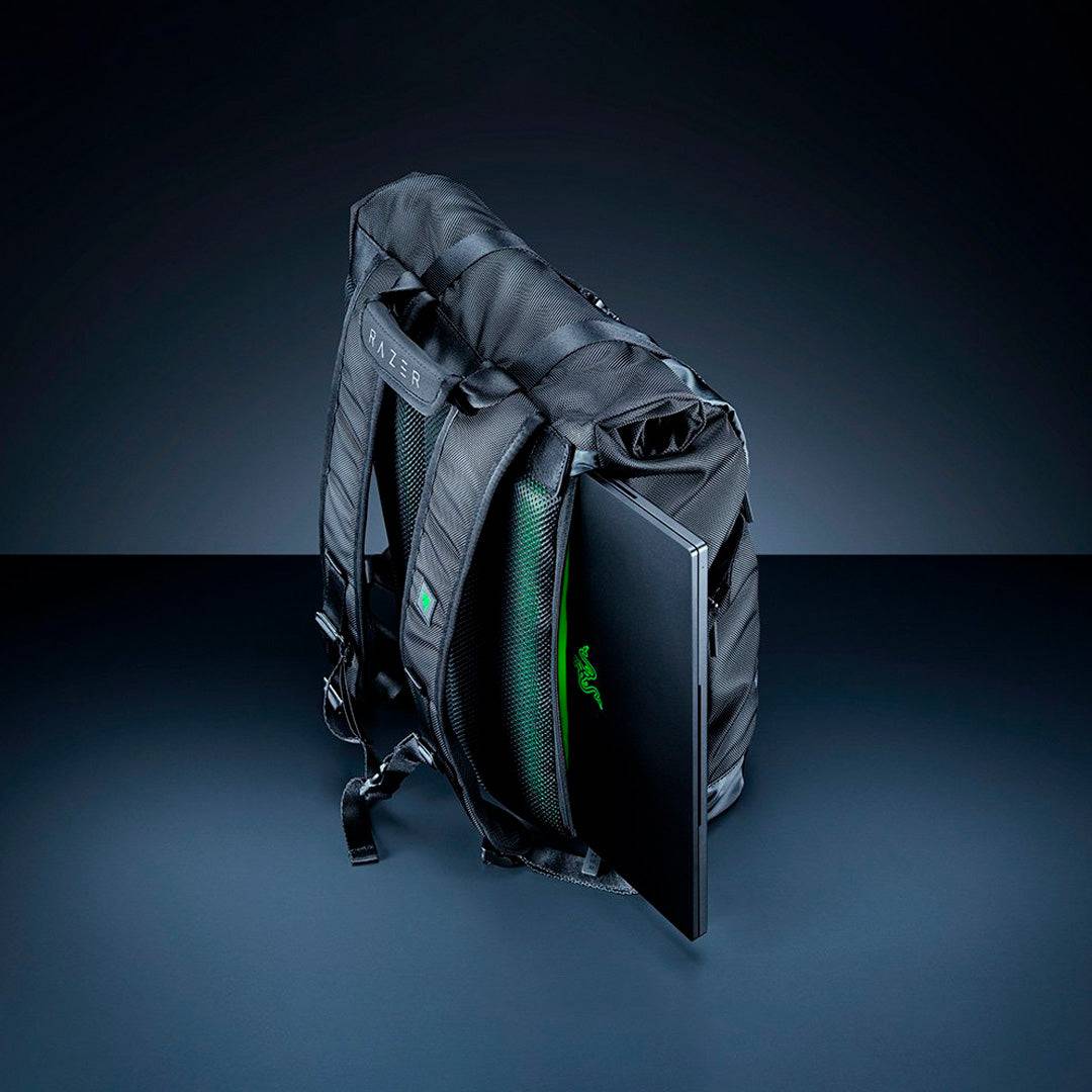 Mochila Razer Recon 15" Laptop p/ Viaje Militar A Prueba de Agua