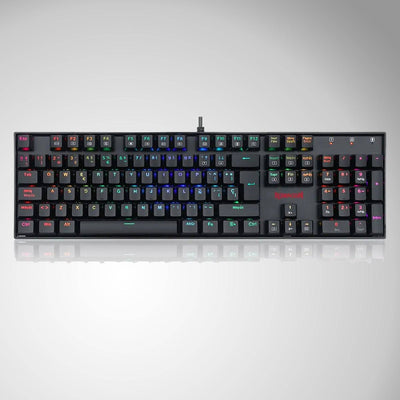 Teclado mecánico Redragon MITRA K551 RGB spanish red switch - Achorao