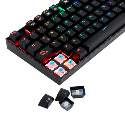 Teclado mecánico Redragon MITRA K551 RGB spanish red switch - Achorao