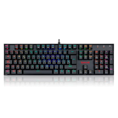 Teclado mecánico Redragon MITRA K551 RGB spanish red switch - Achorao