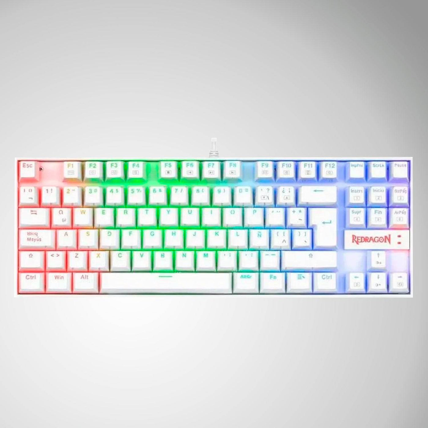 Teclado mecánico Redragon KUMARA K552 TKL RGB, Español - Achorao