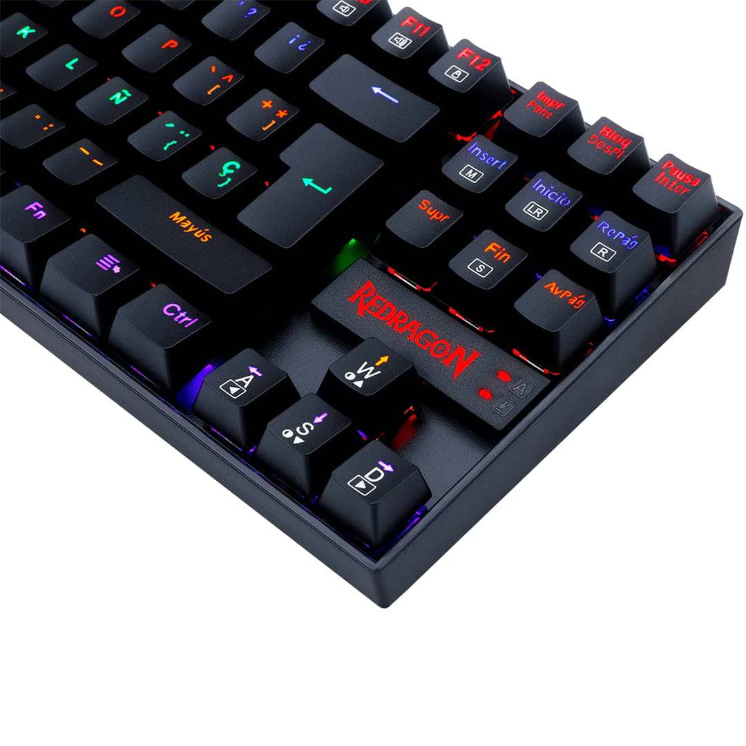 Teclado Gamer Redragon Kumara K552 TKL RAINBOW, Español - Achorao