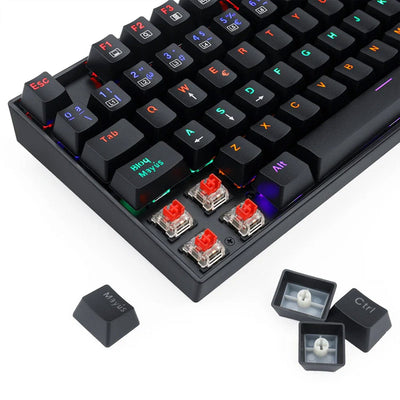 Teclado Gamer Redragon Kumara K552 TKL RAINBOW, Español - Achorao