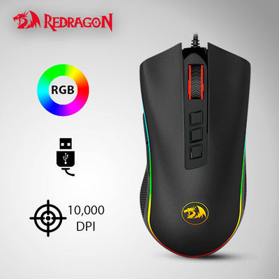 Mouse Gamer Redragon Cobra M711 Rgb - Achorao