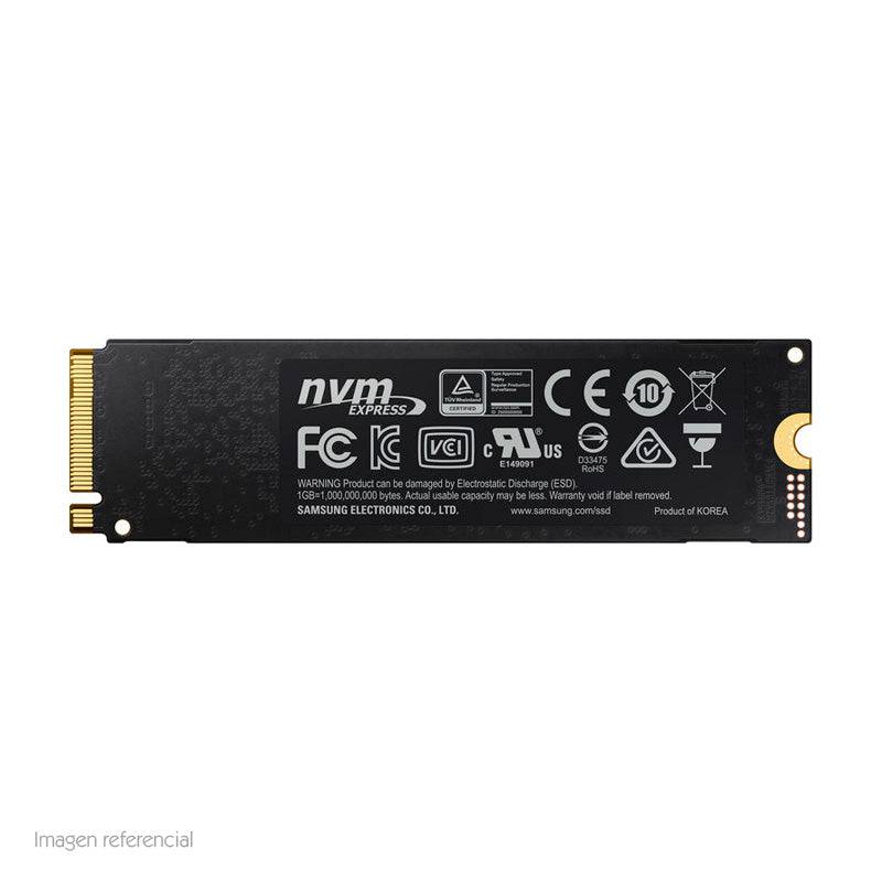 Unidad de estado solido Samsung 970 EVO Plus Series, 1 TB, M.2, PCIe 3.0 x4, NVMe 1.3