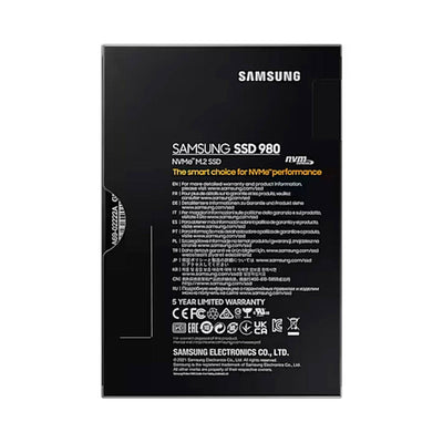 Unidad de estado sólido Samsung 980 1TB M.2 2280 NVMe