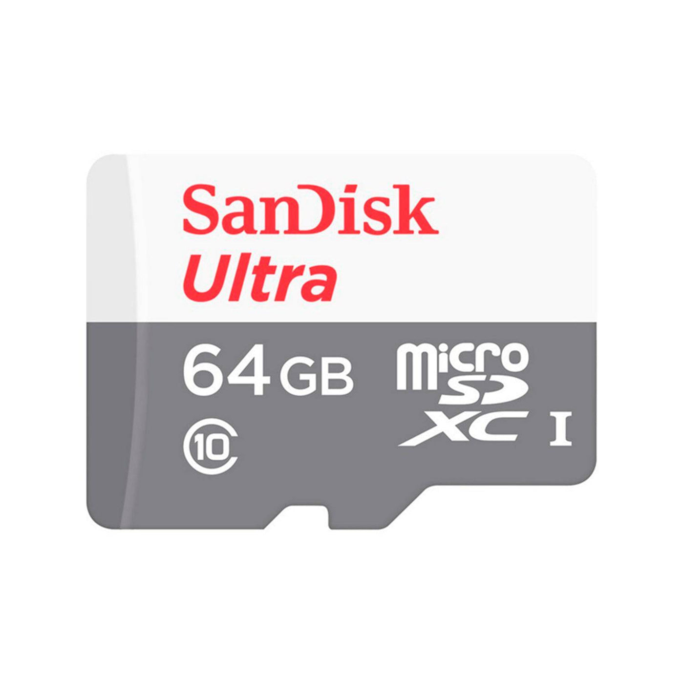 Memoria Flash SanDisk Ultra microSDHC, UHS-I, Class10, 64GB, incluye adaptador SD