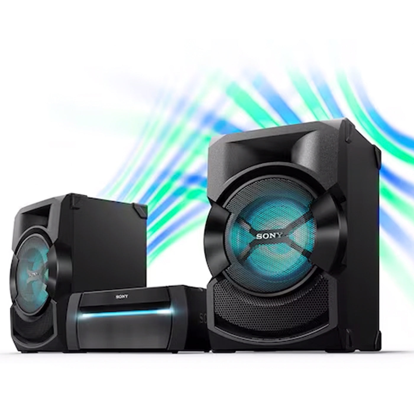 Equipo de sonido Sony SHAKE-X10D  Bluetooth | DVD | HDMI | Karaoke | NFC | Fiestable