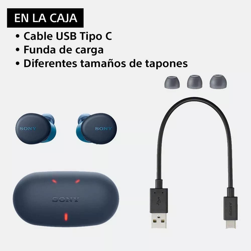 Audífonos Sony WF-XB700 True Wireless con Extra Bass