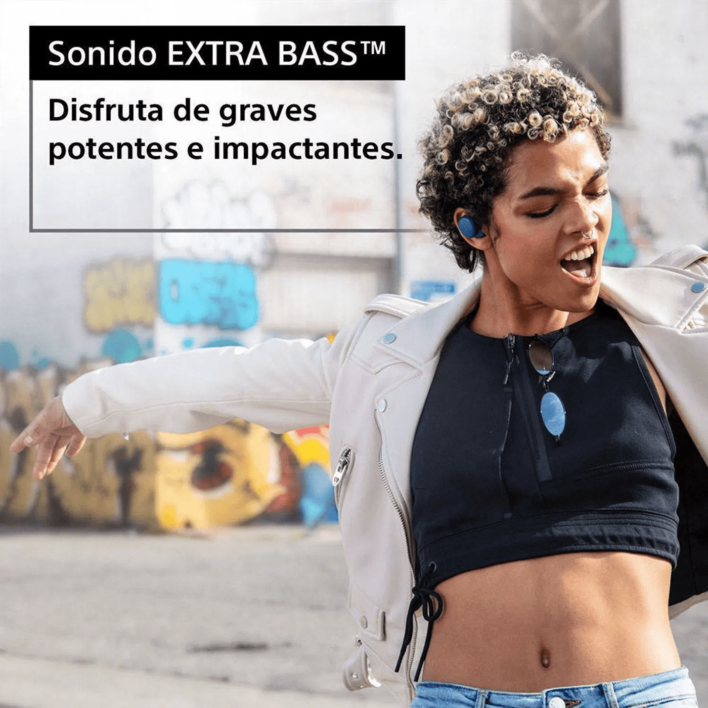 Audífonos Sony WF-XB700 True Wireless con Extra Bass