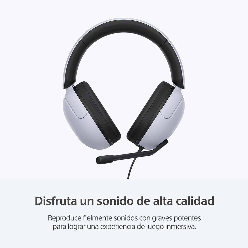 Audífonos SONY con cable y micrófono INZONE H3 para juegos (MDR-G300/WZ UC)