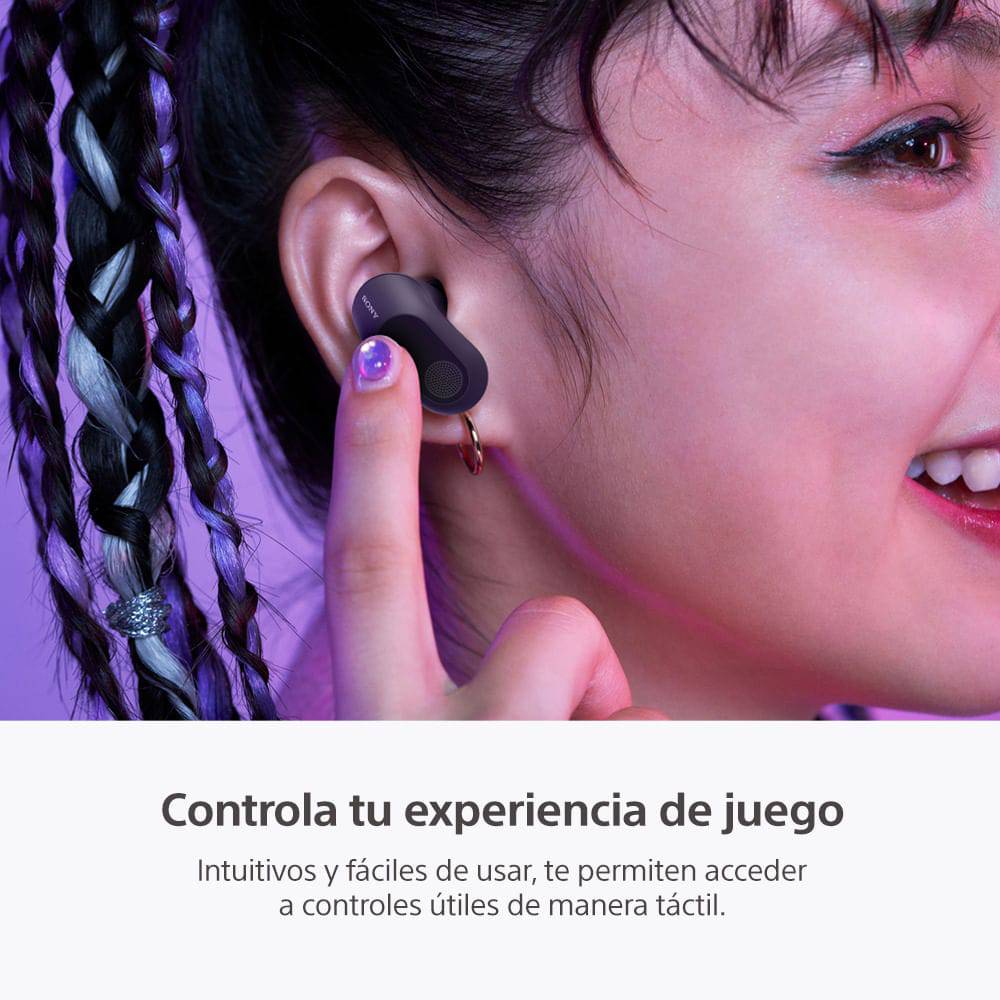 Audífonos SONY “True Wireless” inalámbricos con Noise Cancelling para juegos INZONE Buds (WF-G700N/BZ UC)