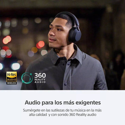 Audífonos Sony WH-1000XM5 Noise Cancelling con Bluetooth