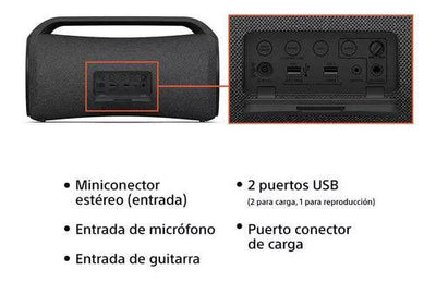 Parlante Sony SRS-XG500 Inalámbrico Bluetooth