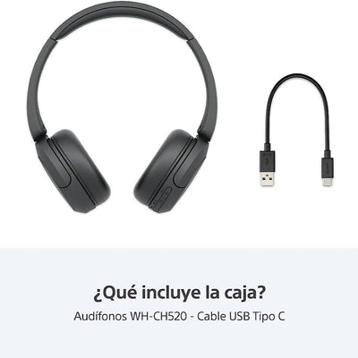 Audifonos Inalambricos Sony WH-CH520 Mic 50H