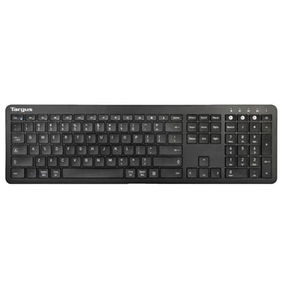 Teclado TARGUS AKB864 Antimicrobial MULTI-DEVICE BT SP BLACK (AKB864ES)