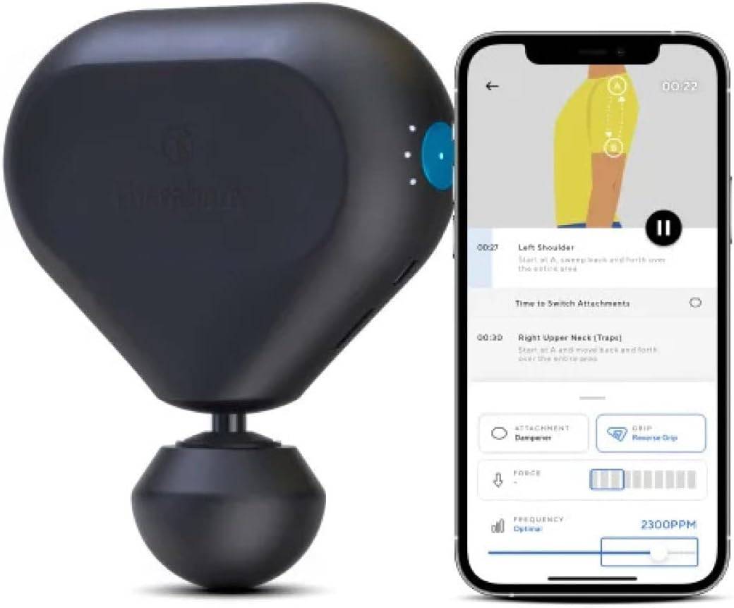 Masajeador corporal Therabody Theragun mini compacto