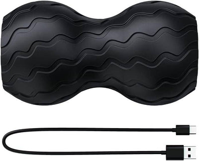 Masajeador de espalda Therabody Wave Duo rodillo muscular Bluetooth para cuello y columna