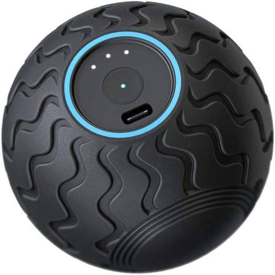 Masajeador Therabody Wave Solo bluetooth Bola de terapia portátil con frecuencias de vibración