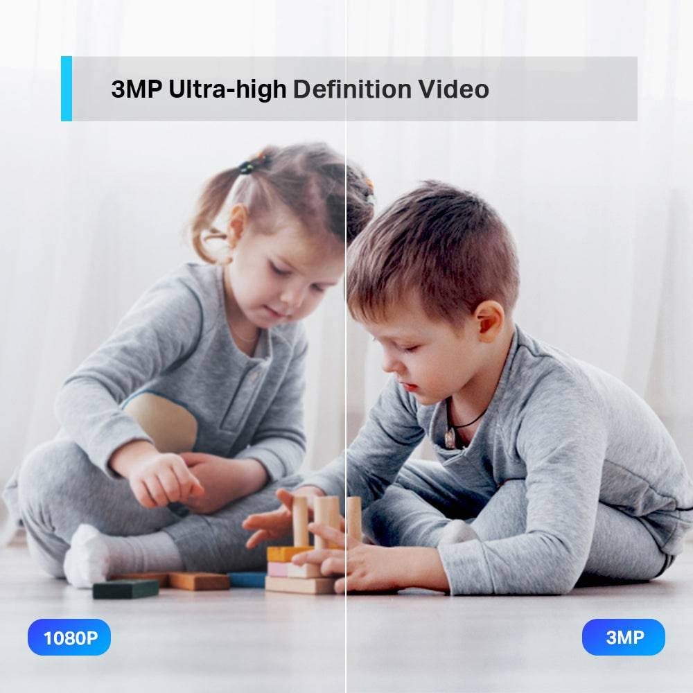Camara de seguridad interior Tapo C210 WI-FI 2K 3mp - Achorao