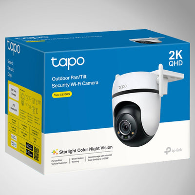 Cámara Tapo C520WS  Wi-Fi de seguridad con giro/inclinación para exteriores - Achorao