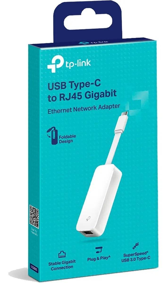 Adaptador de Red Tp-Link UE300C USB-C a RJ45 PlugNplay - Achorao