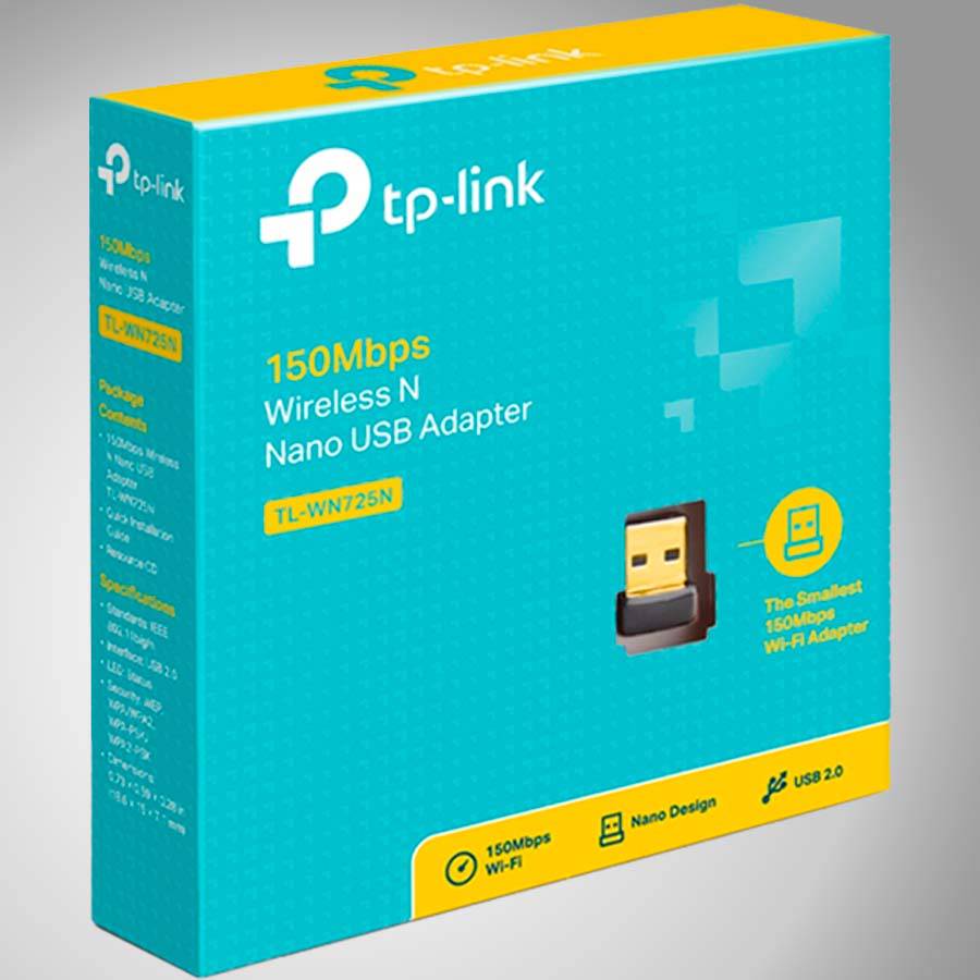 Adaptador Wifi nano Tp-link Tl-wn725n 150 Mbps