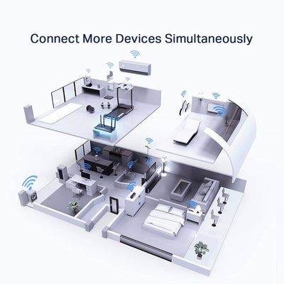 Router Tp-link Archer Ax50 Dual Band Gigabit Wi-fi 6 Ax3000