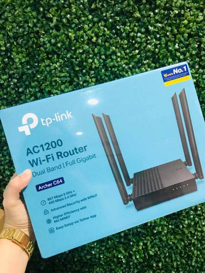 Router Tp-link Archer C64 Dual Band Gigabit Ac1200