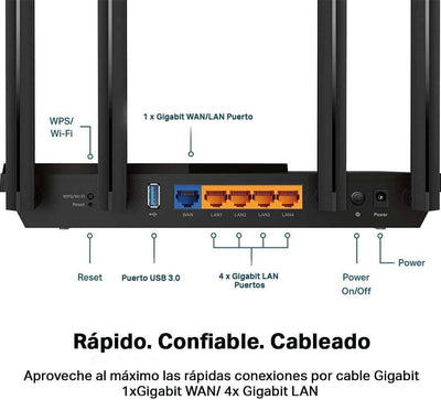 TP Link Archer AX55 Router AX3000 Gigabit Wi-Fi 6